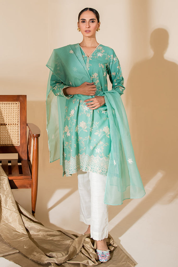 VERDANT GLOW-2PC (SHIRT & DUPATTA)
