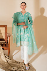 VERDANT GLOW-2PC (SHIRT & DUPATTA)