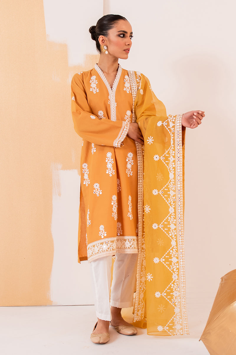 HAZEL WOOD-2PC (SHIRT & DUPATTA)