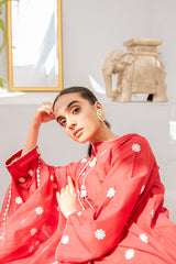 CRIMSON CHERRY-2PC (SHIRT & DUPATTA)