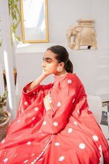 CRIMSON CHERRY-2PC (SHIRT & DUPATTA)