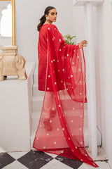 CRIMSON CHERRY-2PC (SHIRT & DUPATTA)
