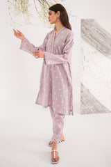 DUSTY LAVENDER-2PC (SHIRT & TROUSER)
