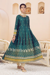 GREEN PISHWAS - EMBROIDERED SHIRT