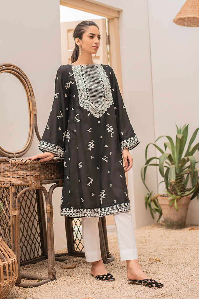 RAVEN SLATE - EMBELLISHED SHIRT