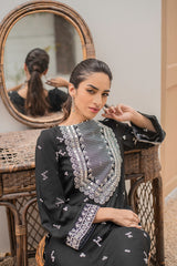 RAVEN SLATE - EMBELLISHED SHIRT