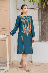 LUSH GARNET - EMBROIDERED SHIRT