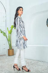 SWIRL RAVEN - EMBELLISHED SHIRT
