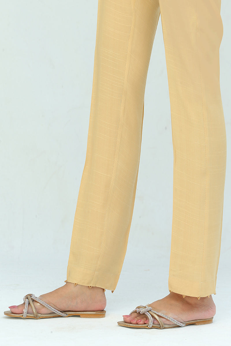 BEADED SILK PANTS 3
