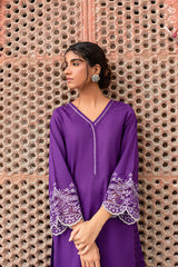 PURPLE ECHO-2PC (SHIRT & TROUSER)