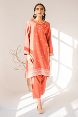 TANGERINE PEARL-2PC (SHIRT & TROUSER)