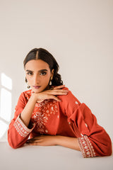 TANGERINE PEARL-2PC (SHIRT & TROUSER)