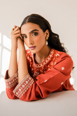 TANGERINE PEARL-2PC (SHIRT & TROUSER)