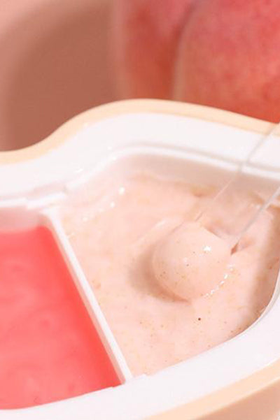 PEACH DUODUO LIP SCRUB