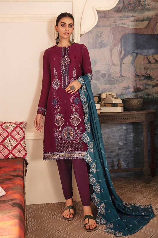 ASTER GLAZE EMBROIDERED SHIRT - 3PC