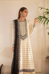 PEARL ACME-3PC KHADDAR EMBROIDERED SUIT