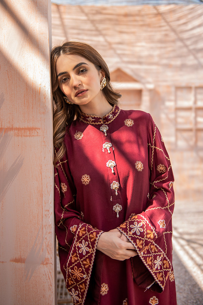 GHAZAL EMBROIDERED SHIRT