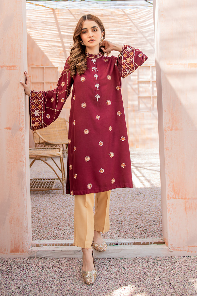 GHAZAL EMBROIDERED SHIRT