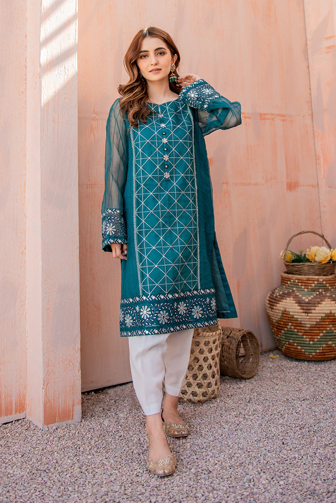 SATRANGI EMBELLISHED SHIRT