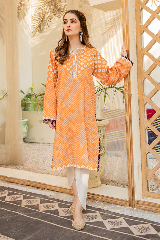 AMBER FLECK PRINTED SHIRT