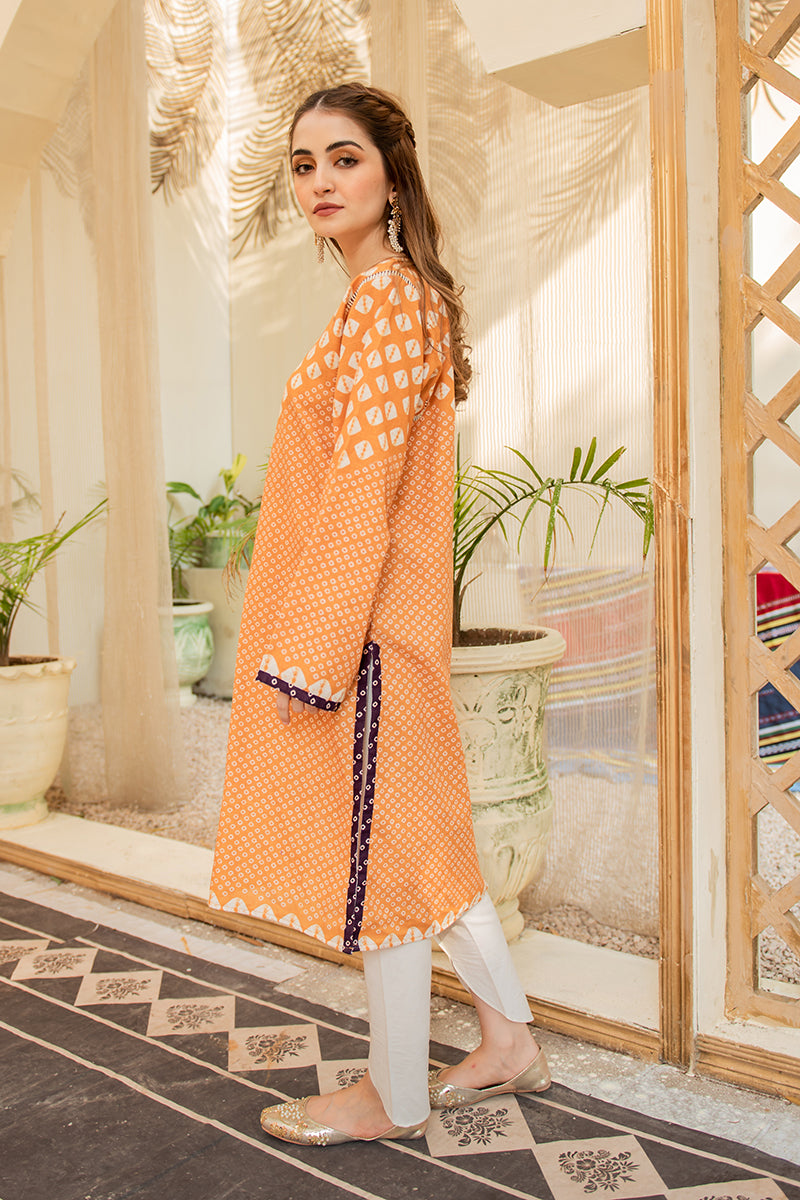 AMBER FLECK PRINTED SHIRT