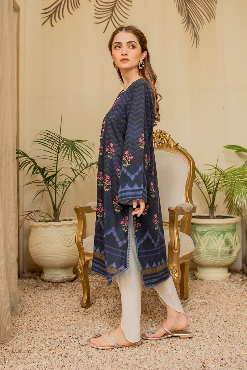 MIDNIGHT BLUE - PRINTED SHIRT