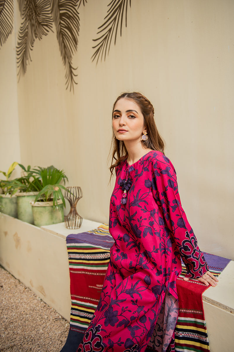 FUSCHIA FLINT - PRINTED SHIRT