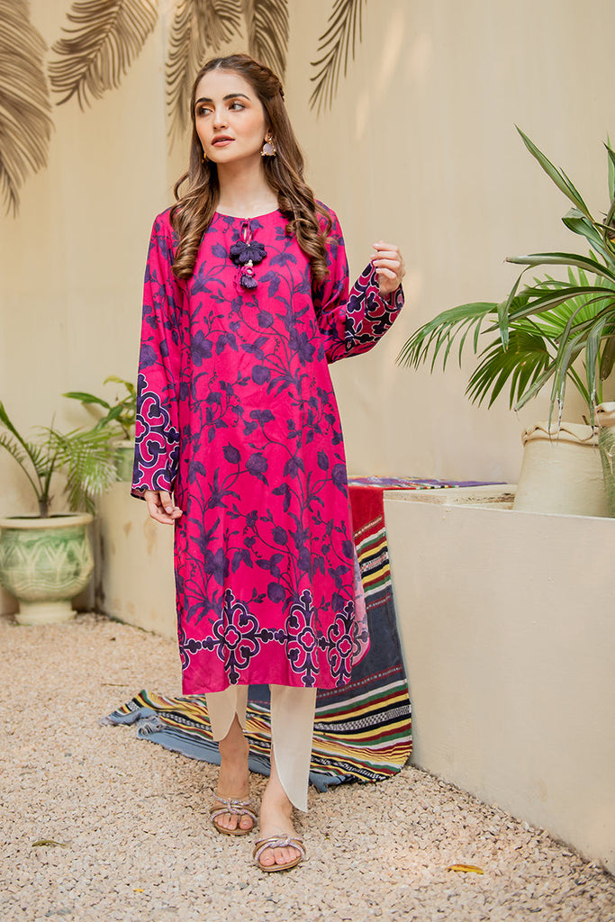 FUSCHIA FLINT - PRINTED SHIRT