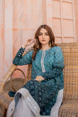 CRISP EMBOSS PRINTED SHIRT