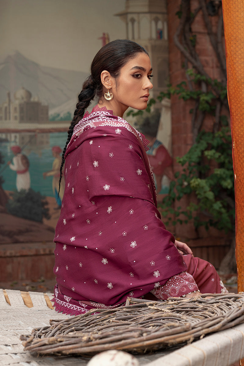 CORAL RISE-3PC- KHADDAR SUIT