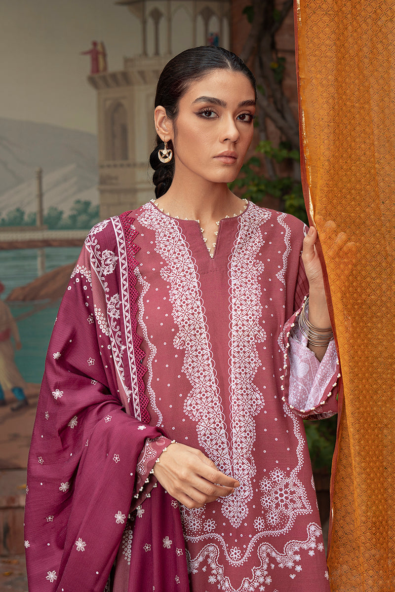 CORAL RISE-3PC- KHADDAR SUIT