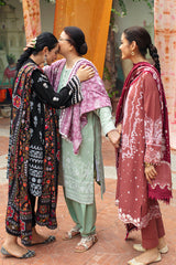 CLASSY ORNATE-3PC-EMBROIDERED LINEN SUIT