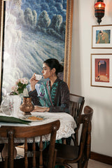 COAL DUST-3PC- LINEN SUIT