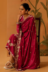 CARMINE TALE-3PC EMBROIDERED MARINA SUIT