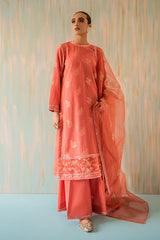 SUNEHRI-3PC (SHIRT, DUPATTA & TROUSER)