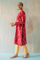 CRIMSON GLOW JACQUARD SHIRT