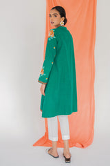 BERYL LEAF EMBROIDERED SHIRT