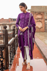DEEP PURPLE-2PC (SHIRT & DUPATTA)