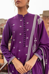 DEEP PURPLE-2PC (SHIRT & DUPATTA)