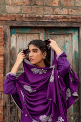 DEEP PURPLE-2PC (SHIRT & DUPATTA)