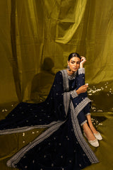 BLUE STONE-3PC (SHIRT, DUPATTA & TROUSER)