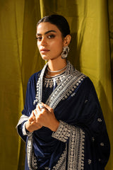 BLUE STONE-3PC (SHIRT, DUPATTA & TROUSER)