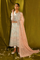 MINT FOREST-2PC (SHIRT & DUPATTA)