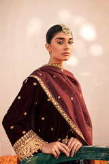 DEEP SHELL-2PC (SHIRT & DUPATTA)