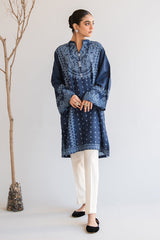 SPECTRAL HUES DIGITAL PRINTED KHADDAR SHIRT
