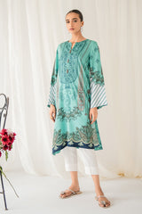 PRIME RISE PRINTED LINEN SHIRT