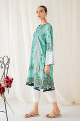 PRIME RISE PRINTED LINEN SHIRT