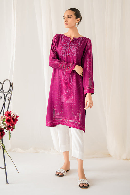 PERSE CREDO DIGITAL PRINTED LINEN SHIRT