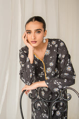 FLINT ROCK DIGITAL PRINTED LINEN SHIRT