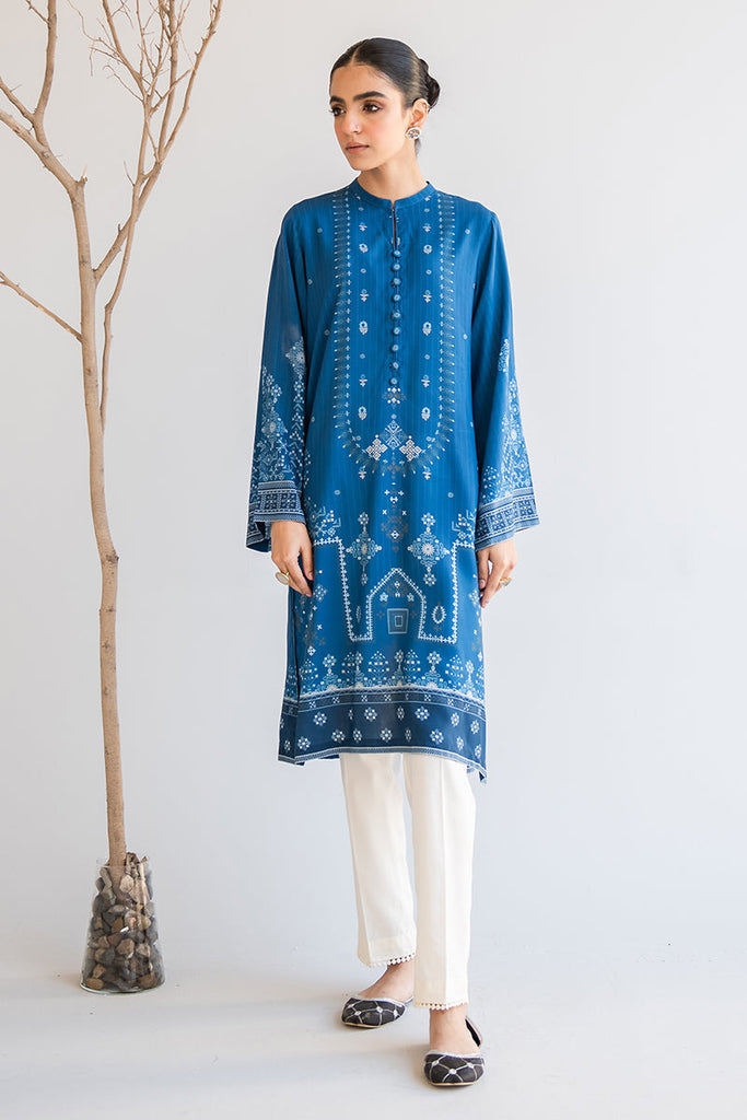 CRYSTAL LINES DIGITAL PRINTED SHIRT